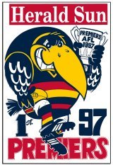 1997 Crows Reprint Grand Final poster.